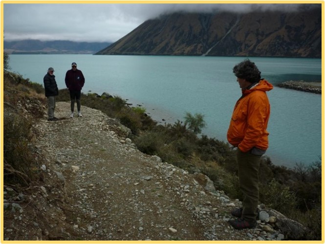 Figure 06 - Lake Ohau section - October 2011